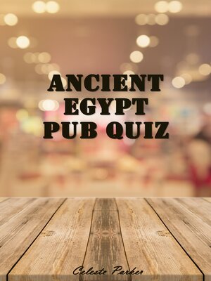 cover image of Ancient Egypt Pub Quiz
